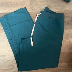 Figs Caribbean blue straight leg scrubs